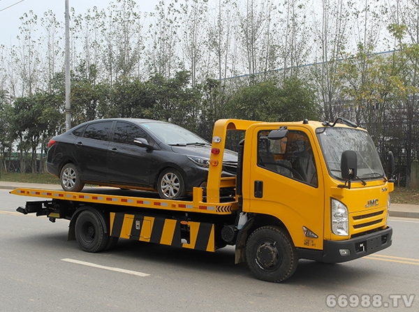 江鈴凱銳N800 3815平板一托二清障車